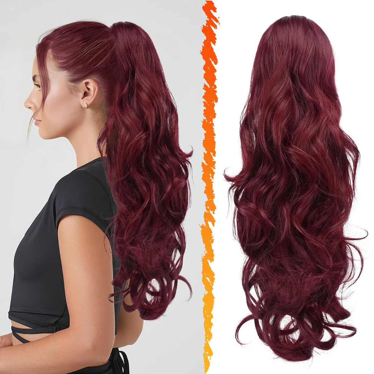 Extension Cheveux à fixation par pinces ✨