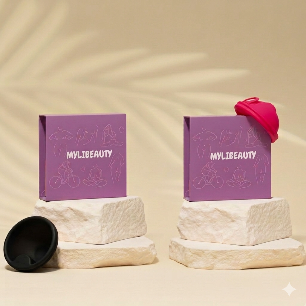 MYLIBEAUTY - Disque Menstruel avec Languette