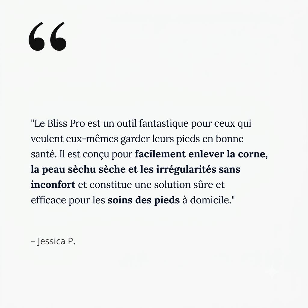 Bliss Pro 2 – Des pieds tout doux sans avoir à dépenser une fortune chez l'esthéticienne